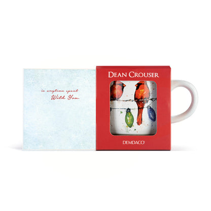 DC Cardinals on Lightstring Mug & Card Set