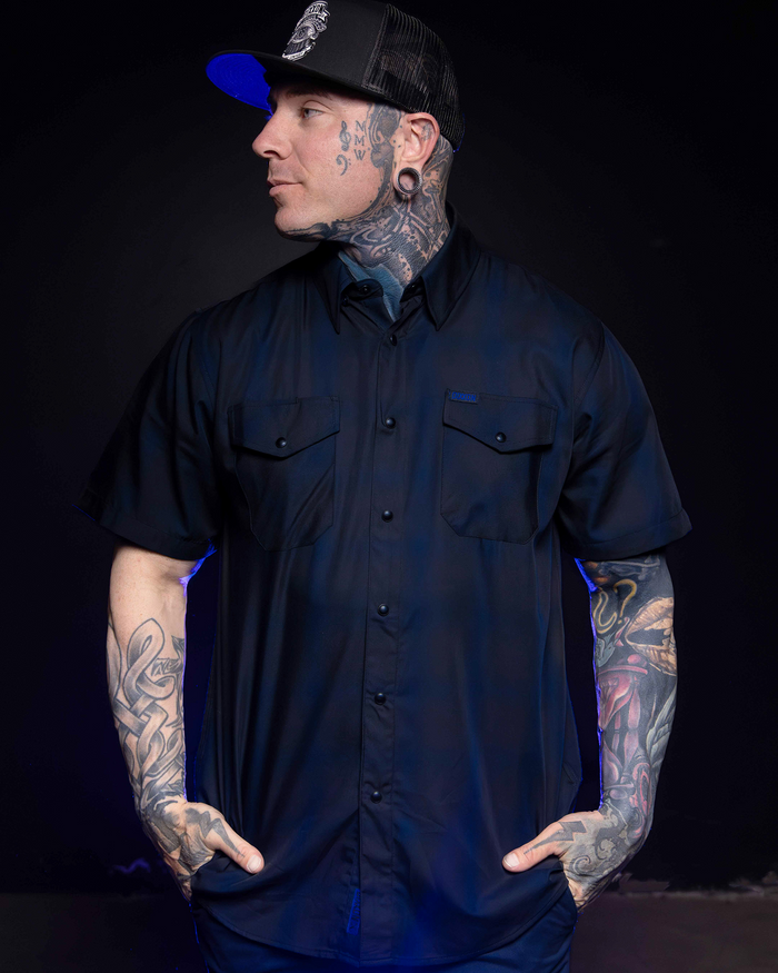 Deep Sea Bamboo Short Sleeve - Dixxon Flannel Co.