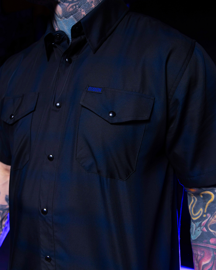 Deep Sea Bamboo Short Sleeve - Dixxon Flannel Co.