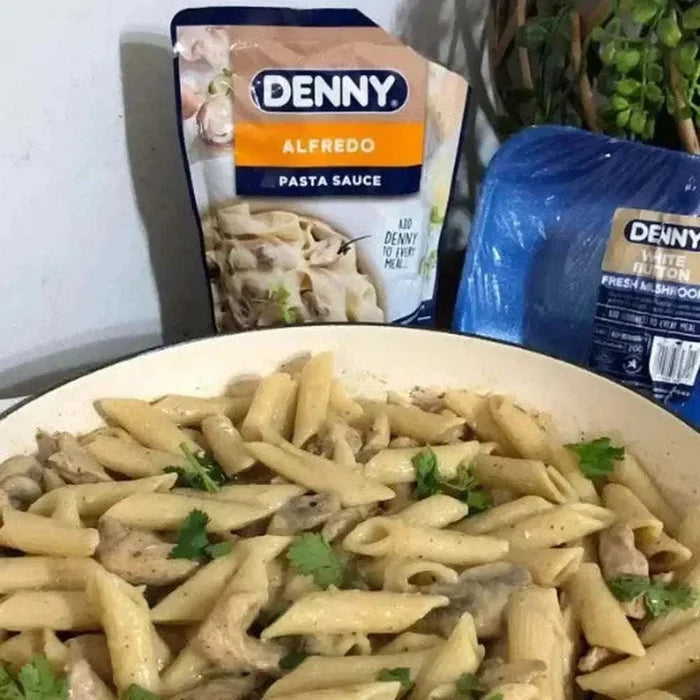 Denny Alfredo Pasta Sauce 400g creamy Parmesan garlic pasta sauce bottle