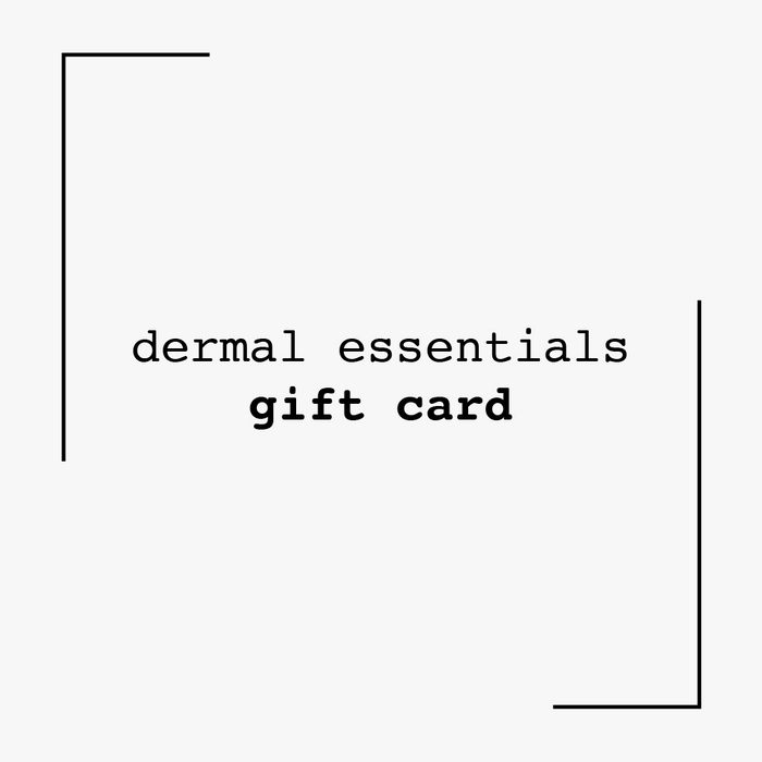 dermal essentials gift card