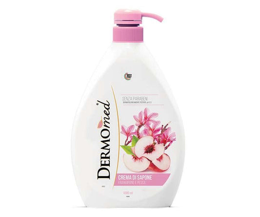 Dermomed Liquid Soapcream Peach-Frangipani 1000 ml
