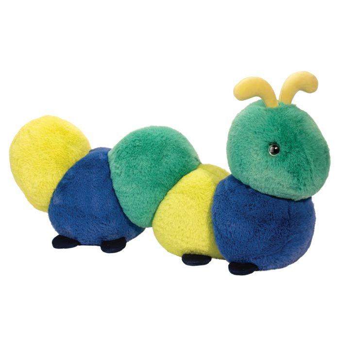 Douglas Toys - Crunchie Blue Caterpillar Large