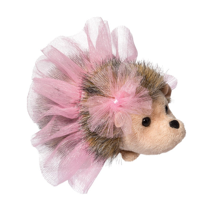 Douglas Toys Pink Swirl Hedgehog with Tutu