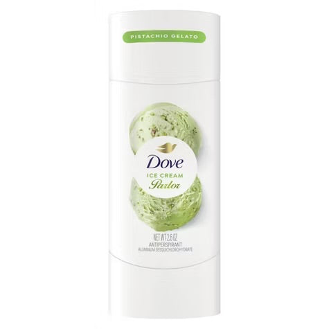 Dove Ice Cream Parlor Antiperspirant, Limited Edition - Pistachio Gelato