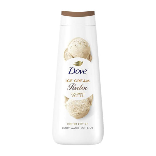 Dove Ice Cream Parlor Body Wash, Limited Edition - Coconut Vanilla