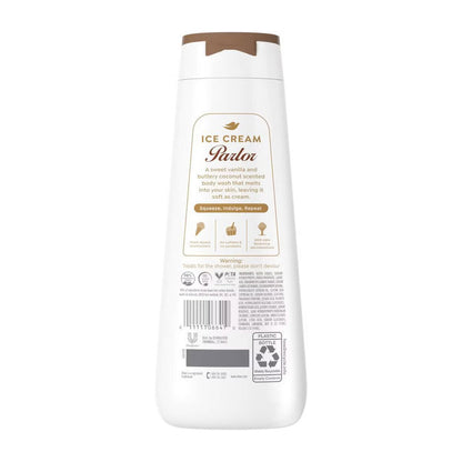 Dove Ice Cream Parlor Body Wash, Limited Edition - Coconut Vanilla