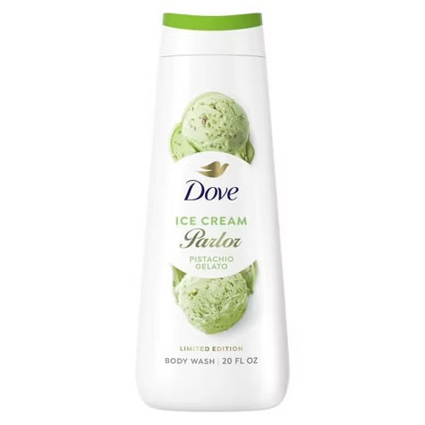 Dove Ice Cream Parlor Body Wash, Limited Edition - Pistachio Gelato