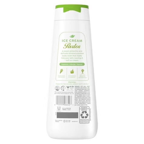 Dove Ice Cream Parlor Body Wash, Limited Edition - Pistachio Gelato