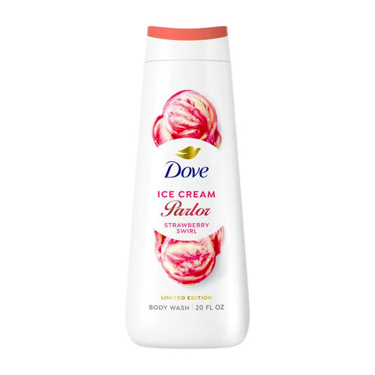 Dove Ice Cream Parlor Body Wash, Limited Edition - Strawberry Swirl