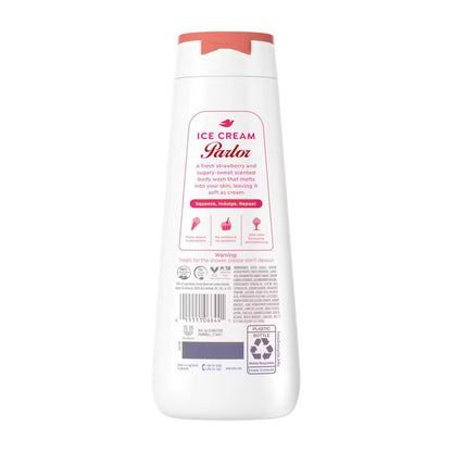 Dove Ice Cream Parlor Body Wash, Limited Edition - Strawberry Swirl