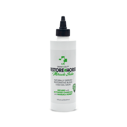 Draw It Out® RESTOREaHORSE® 8oz | Stay-Put Horse Skin Salve