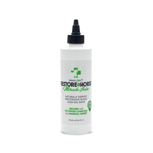 Draw It Out® RESTOREaHORSE® 8oz | Stay-Put Horse Skin Salve