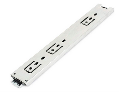 Drawer Rail Slide Rail Slideway Mute Three-Section Rail 25/30CM