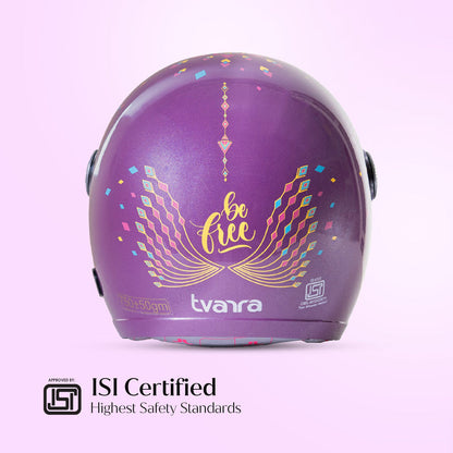 Tvarra Dreamcatcher - Deep Purple Helmet