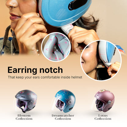 best comfortable helmets for earring notch