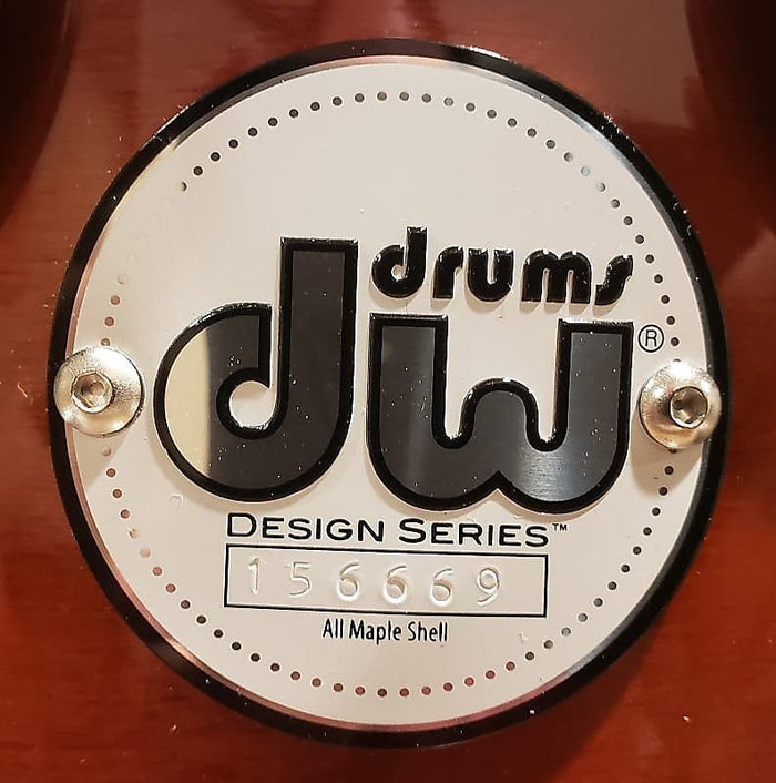 DW DDLG0708STTB Design Series 7x8" Rack Tom in Tobacco Burst Lacquer