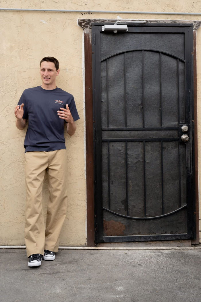 Men's Eagle Speed Shop Short Sleeve Standard T-Shirt in the color Navy - Men's Lifestyle image