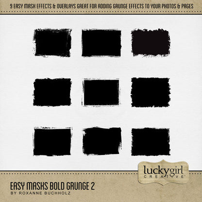 Easy Masks Mega Digital Scrapbook Bundle 2