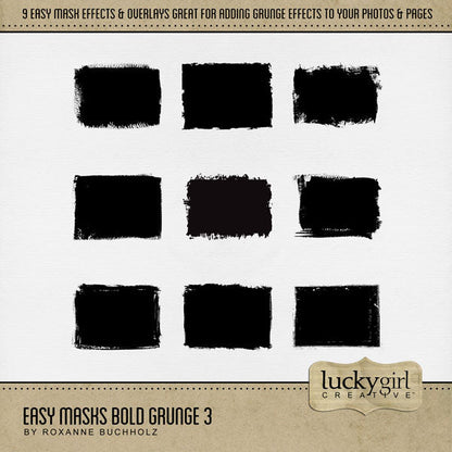 Easy Masks Mega Digital Scrapbook Bundle 3