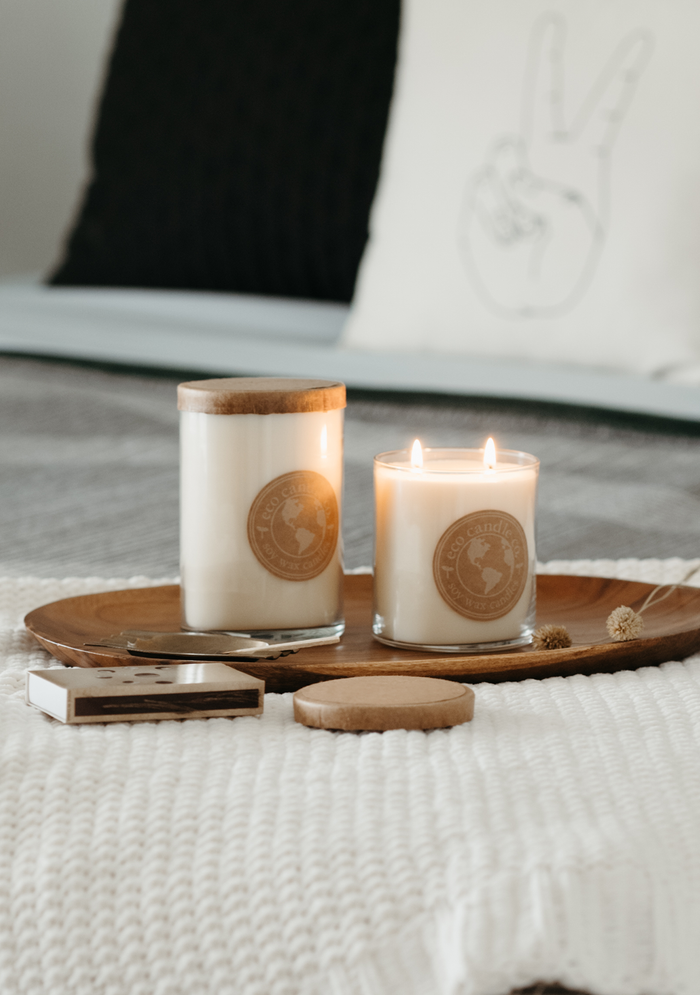 Eco Candle Company - 18oz eco candle COCONUT LEMONGRASS