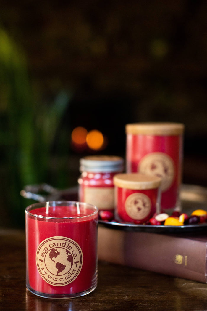 Eco Candle Company - 18oz eco candle CRUSHED CRANBERRY