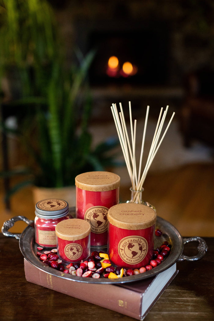 Eco Candle Company - 18oz eco candle CRUSHED CRANBERRY