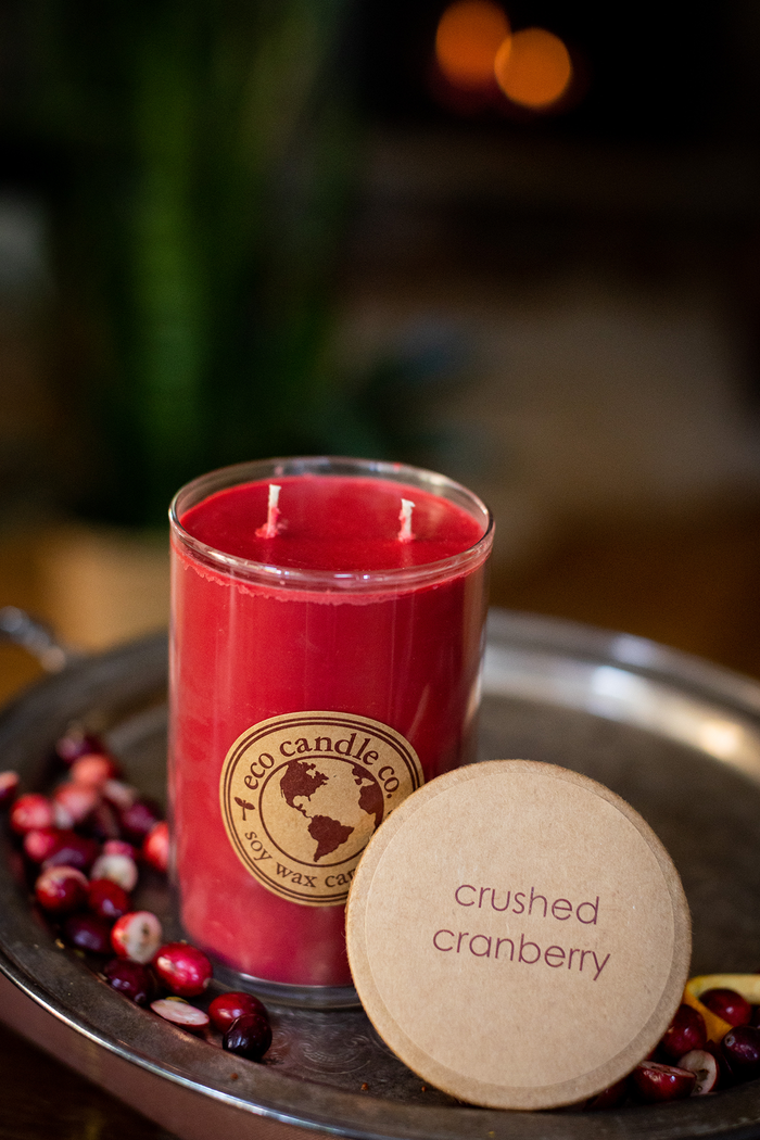 Eco Candle Company - 26oz eco candle CRUSHED CRANBERRY