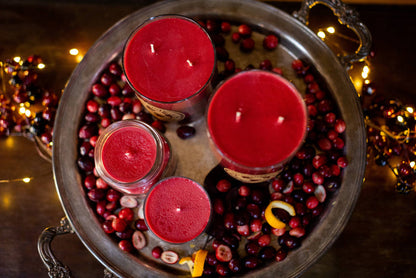 Eco Candle Company - 26oz eco candle CRUSHED CRANBERRY