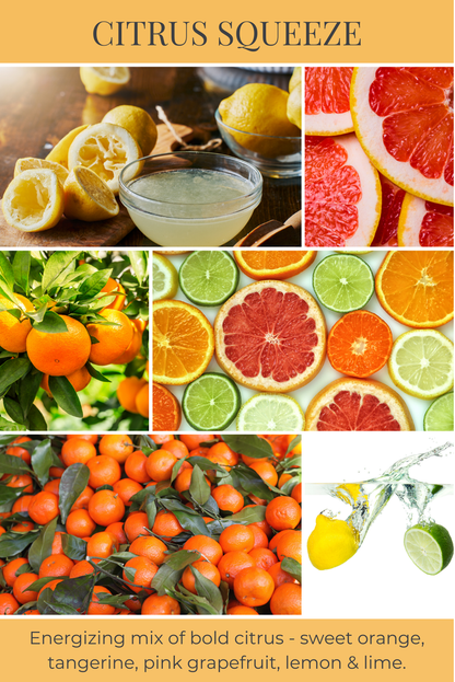 Eco Candle Company - 6oz eco candle CITRUS SQUEEZE
