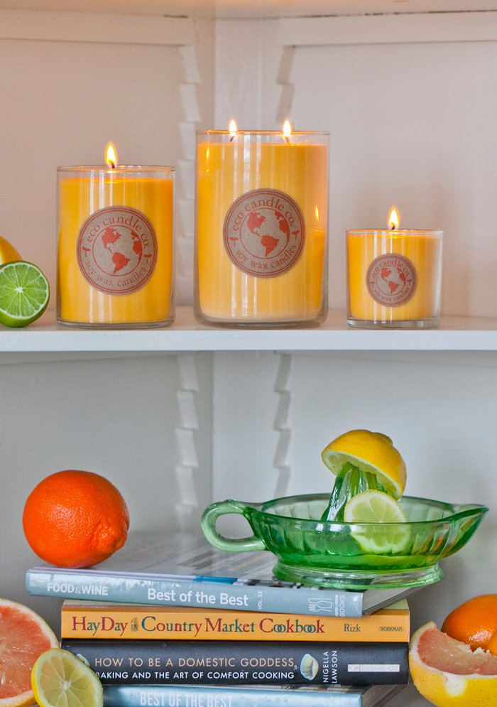 Eco Candle Company - 6oz eco candle CITRUS SQUEEZE