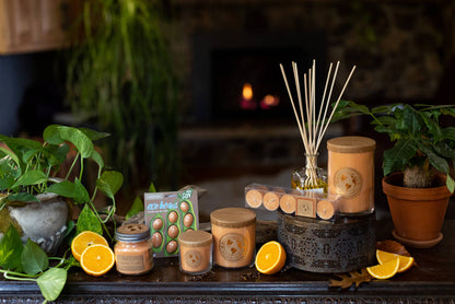 Eco Candle Company - 8oz mason ORANGE CLOVE