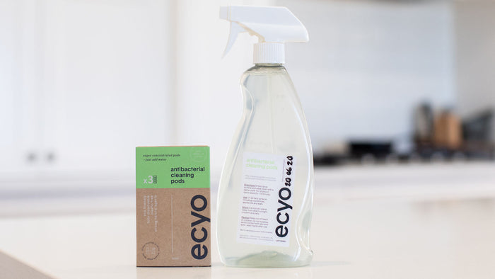 Ecyo Antibacterial Cleaning Refill Pods - 3 Pack x 20ml - L'Organic