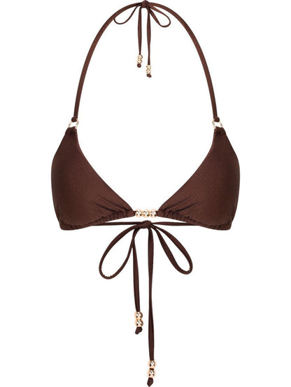 Eira Top / Cocoa Satin - Coming soon