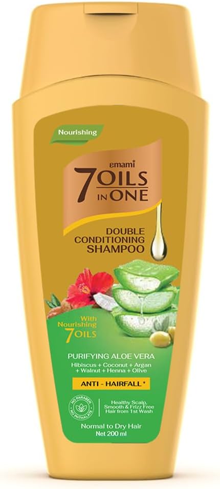 Emami 7 Oils Hair Shampoo With Aloe Vera 200ml