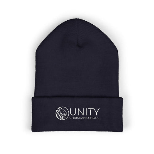 Embroidered Unity Beanie for School Spirit
