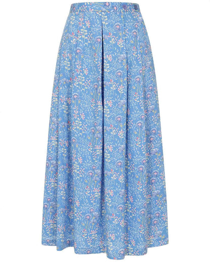 Emilia Pure Cotton Lined Soft Pleated Skirt - Image 2 - Country Collection
