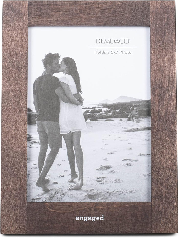 Engaged Wood Photo Frame