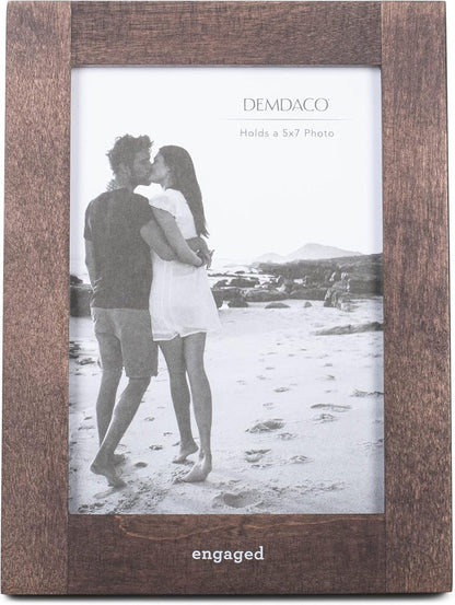 Engaged Wood Photo Frame