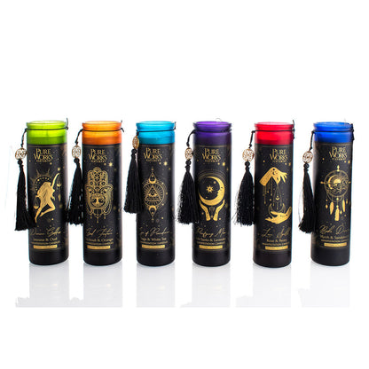 Esoteric- Love Spell Tall Candle - Rose & Peony