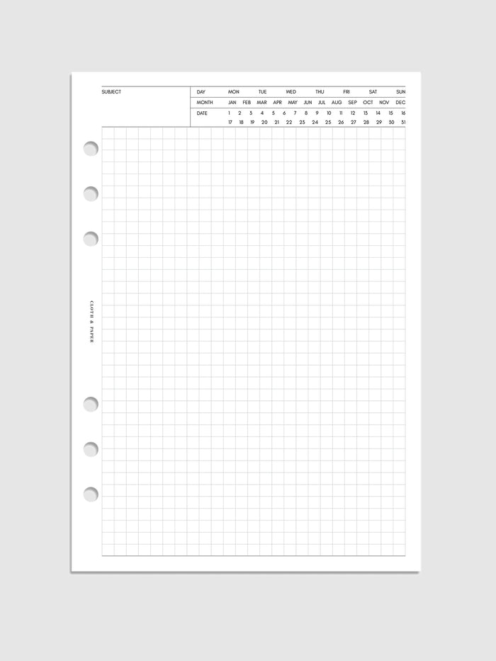 Executive Note Inserts | Graph Paper | 2nd Edition