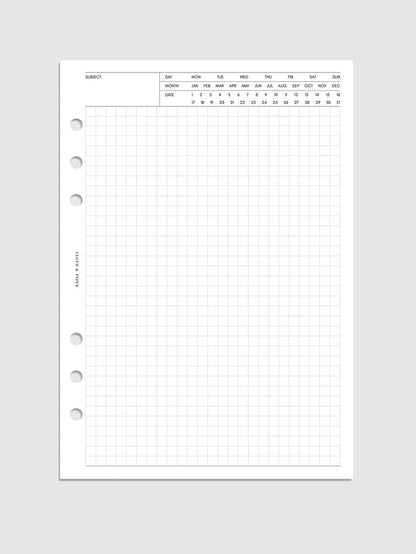 Executive Note Inserts | Graph Paper | 2nd Edition