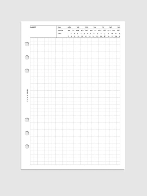 Executive Note Inserts | Graph Paper | 2nd Edition