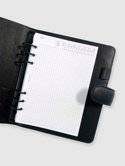 Executive Note Inserts | Graph Paper | 2nd Edition | Cloth and Paper