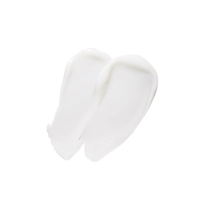 White facial peptide eye cream swatch smear skincare beauty cream moisturizer Dermal Essentials Medical Grade Skincare