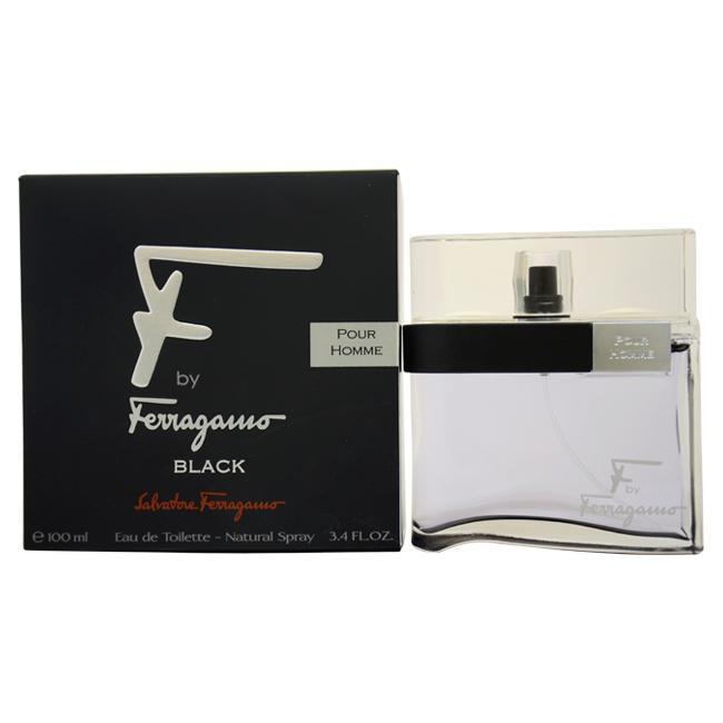F By Ferragamo Black For Men By Salvatore Ferragamo Eau De Toilette Spray