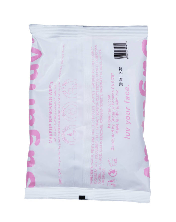 Facial Cleansing Wipes Micellar Cucumber/Watermelon 30 Count