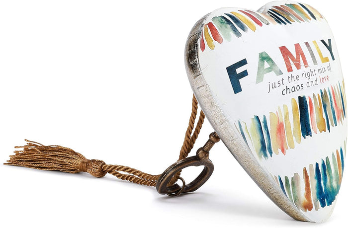 Family Chaos Art Heart