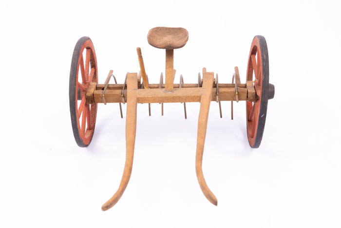 Fantastic Wooden Old Fashioned Rake Harrow For Hay - Handcrafted