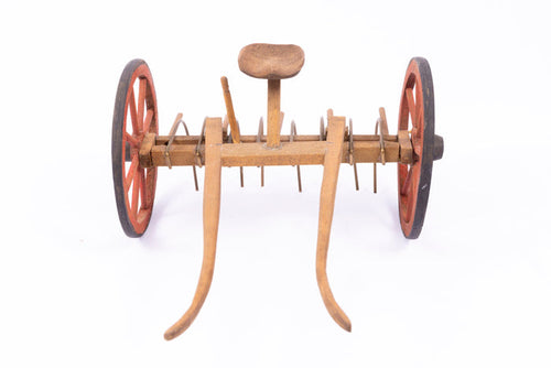 Fantastic Wooden Old Fashioned Rake Harrow For Hay - Handcrafted